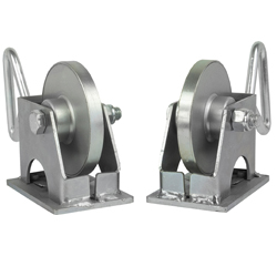 Schnellwechsel Rollenaufsatz-Set - Edelstahl