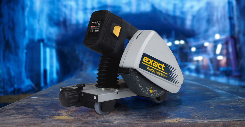 Exact Rohrsäge P400 Akku