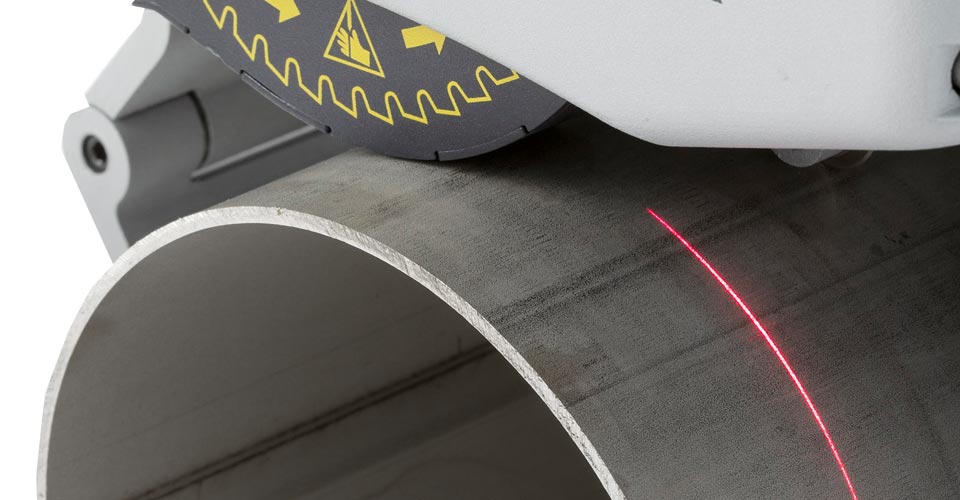 Exact Edelstahlrohrsägen Inox - Intregrierter Laser