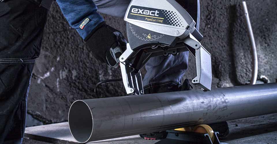 Exact Rohrsäge 170E - Einfaches trennen