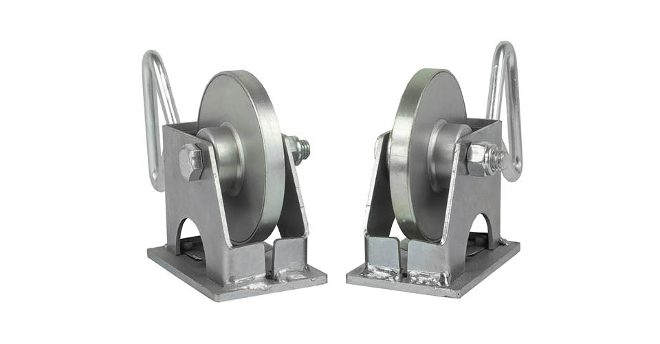 Rollenaufsatz-Sets - Edelstahlrollen