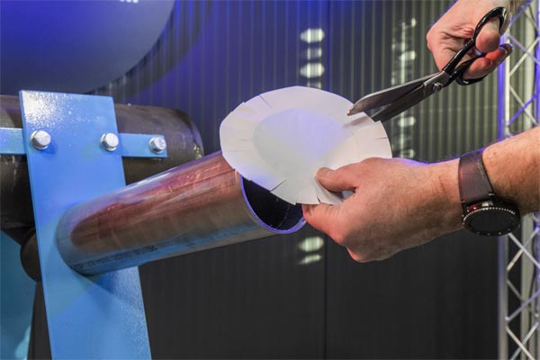 Wasserlösliches Formierpapier