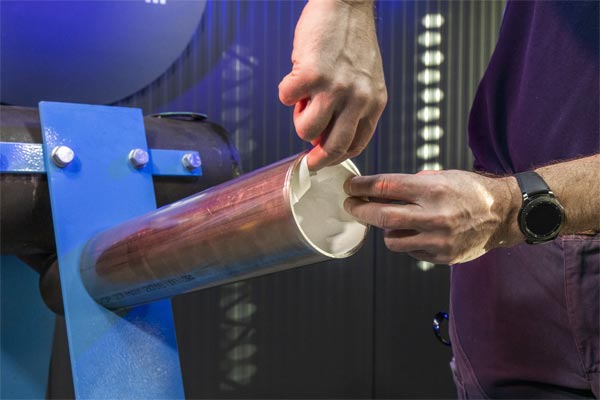 Wasserlösliches Formierpapier