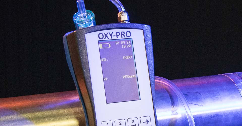 Restsauerstoffmessgerät Typ Oxy-Pro - Beleuchtetes LED-Display