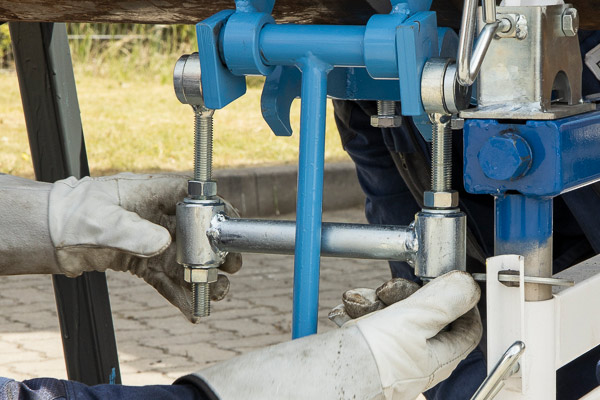 Mechanische Rohraußenzentrierung