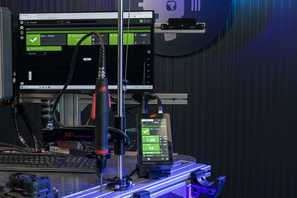 Insight iQi Setup mit Drehmomentarm