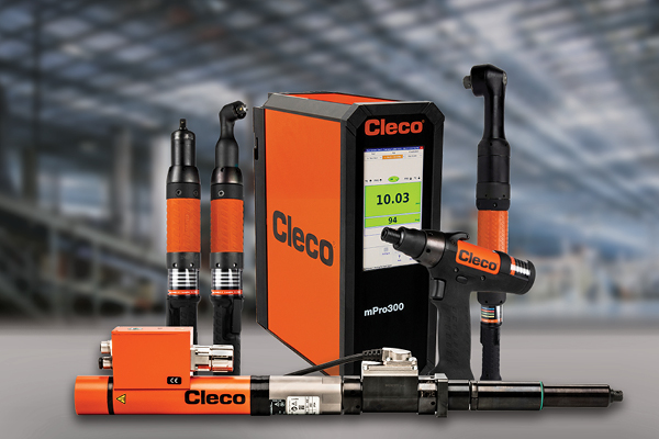 Cleco NeoTek Schrauber Serie mit Spindel und Steuerung