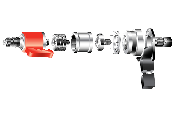Druckluft-Kraftschrauber PT-Serie - Aufbau