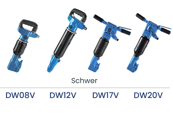 Drucklufthammer Serie DW Schwer
