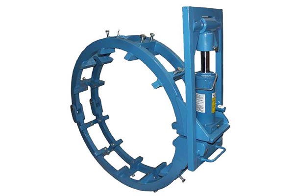 Hydraulische Rohraußenzentrierung