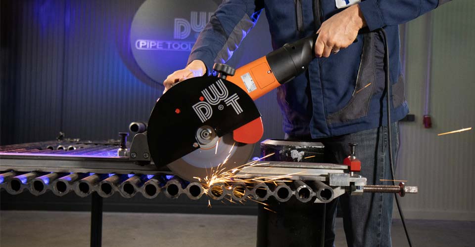 Membranwandsäge Typ BWC - Flossenrohre schneiden