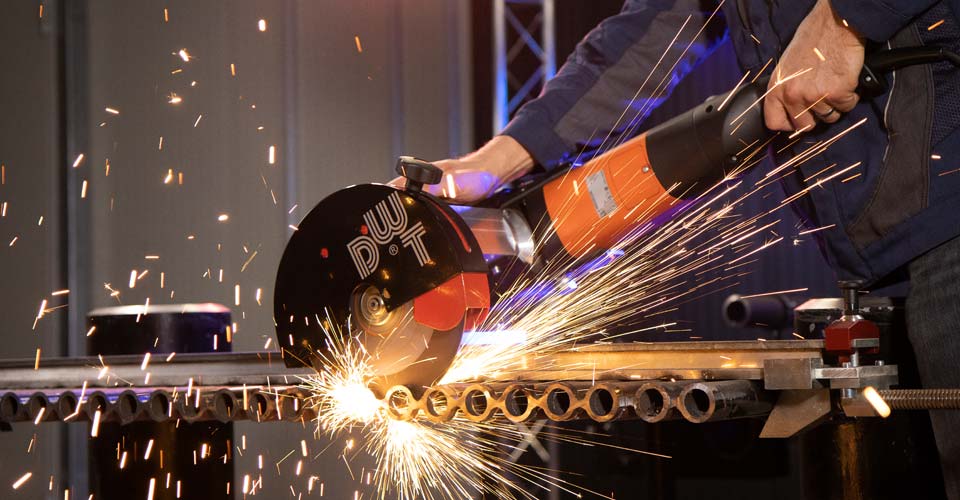 Membranwandsäge Typ BWC - Flossenrohre schneiden