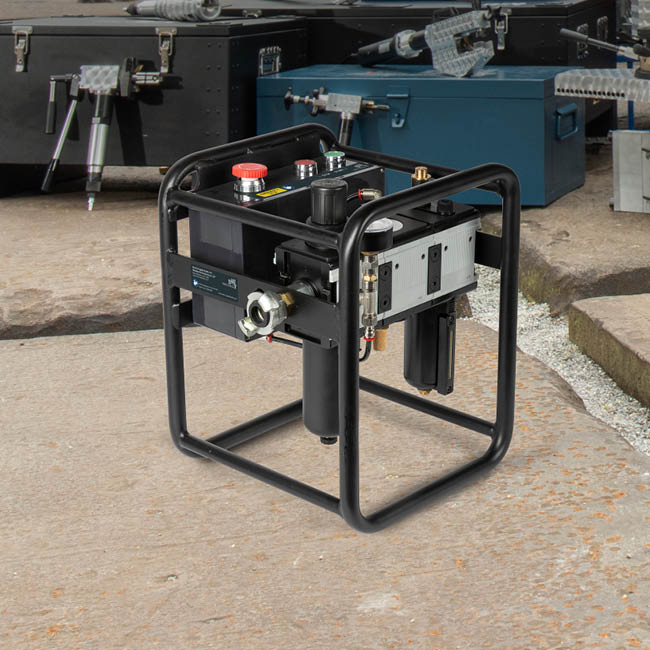 Zubehör: Mobile Druckluft-Wartungseinheit