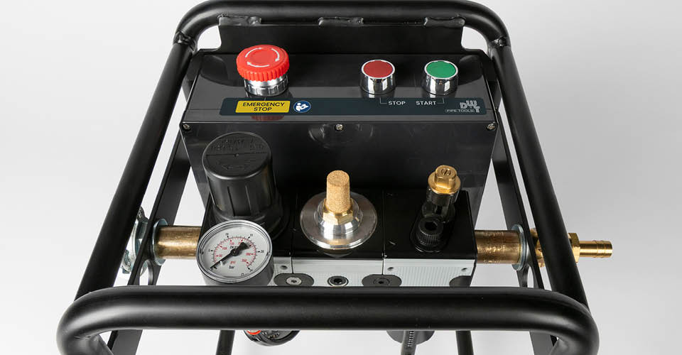 Mobile Druckluft-Wartungseinheit