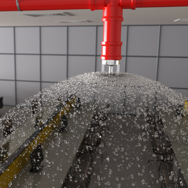 Stickstoff für Sprinkleranlagen