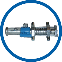 Hydraulikzylinder für Rohraußenzentrierung