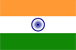 Flagge Indien